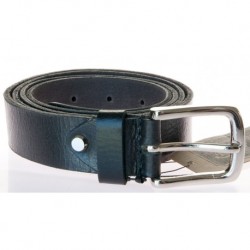 Kožený opasek 105 cm dlouhý ze silné měkké kůže 30 mm široký