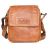Menší pánská kožená taška Bull Burry z měkké pravé kůže s popruhem přes rameno ROZBALENÁ