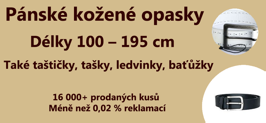 Kožen&eacute; opasky